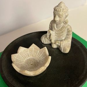 Zen Buddha Incense Burner